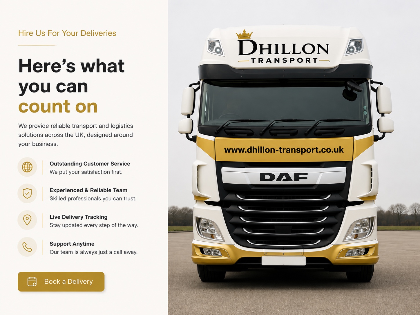 Reliable transport benefits