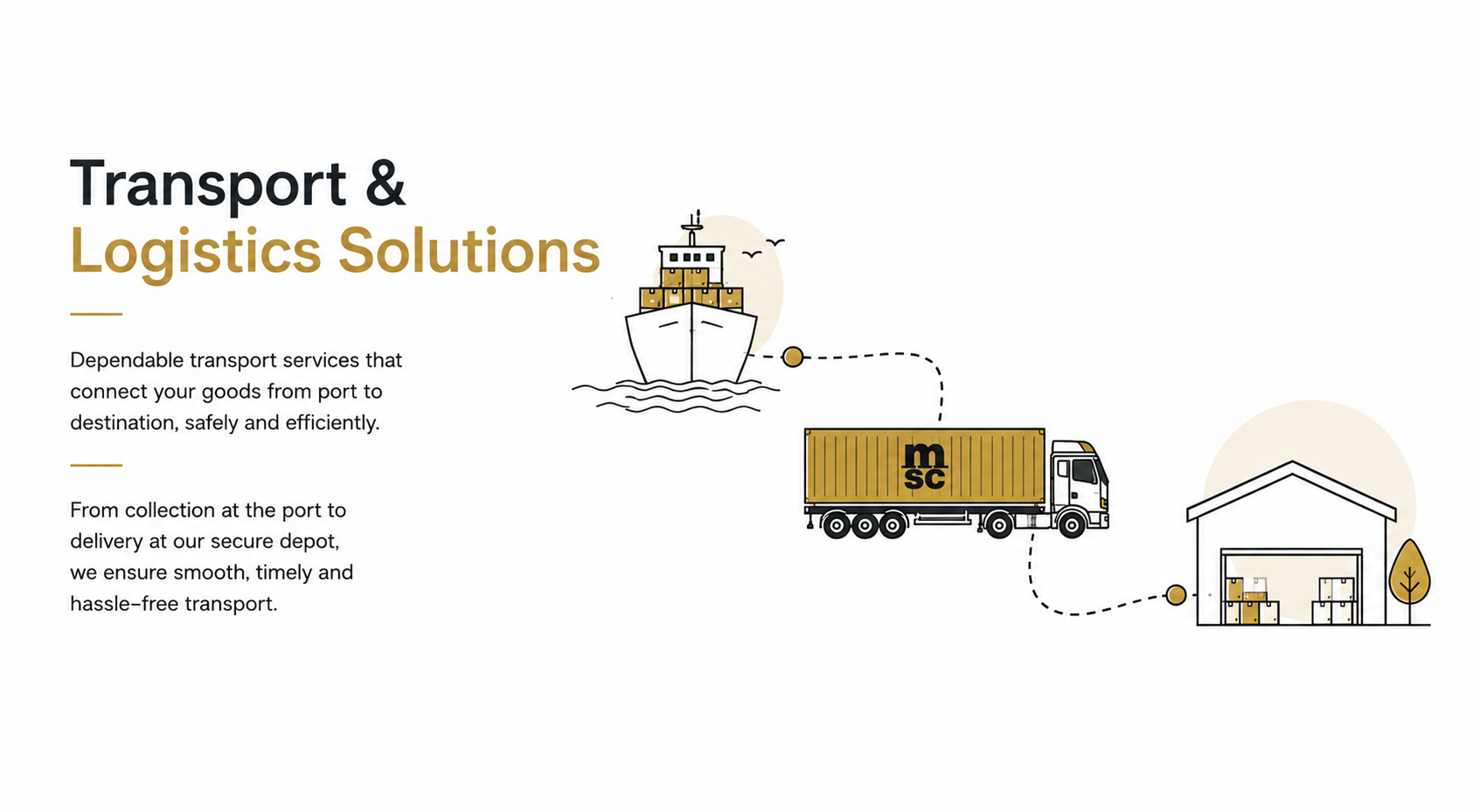 Transport and logistics solutions